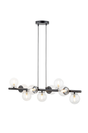 [40793] AVOLA 9 pendant - black/transparent