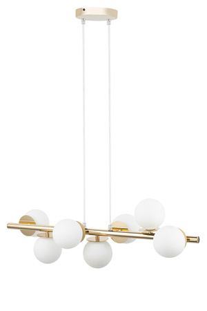 [40796] AVOLA 7 pendant - glod/white